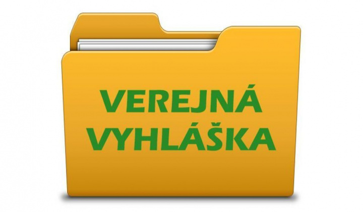 Fotka - Verejná vyhláška – IBV